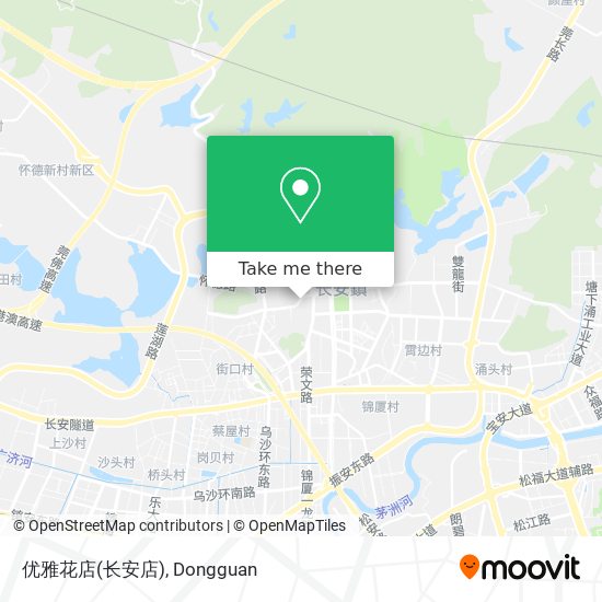 优雅花店(长安店) map