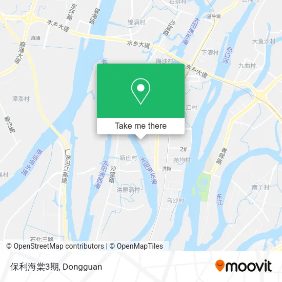 保利海棠3期 map