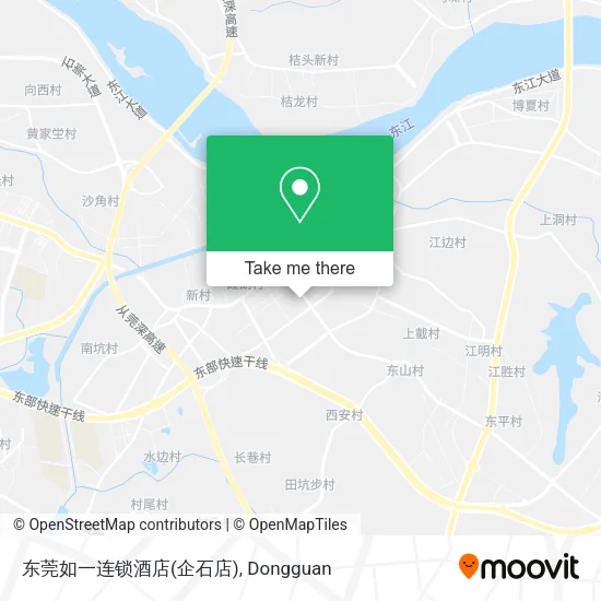 东莞如一连锁酒店(企石店) map