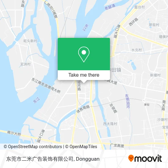 东莞市二米广告装饰有限公司 map