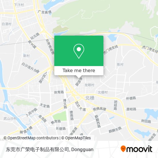 东莞市广荣电子制品有限公司 map
