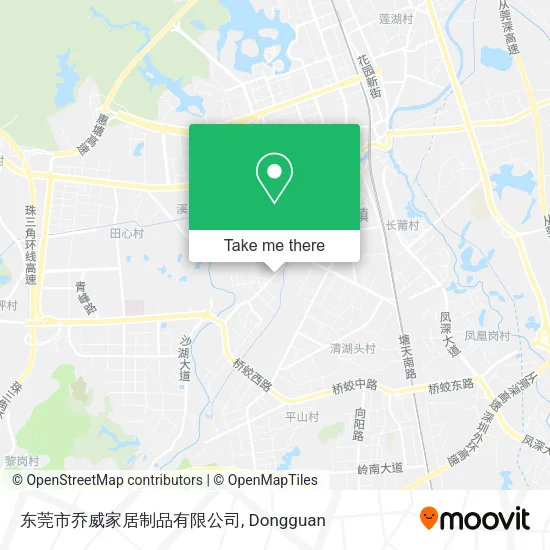 东莞市乔威家居制品有限公司 map