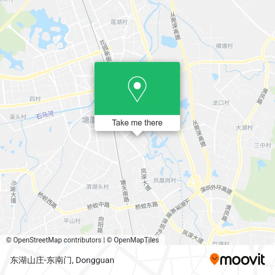 东湖山庄-东南门 map