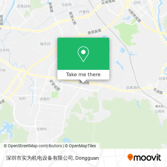 深圳市实为机电设备有限公司 map