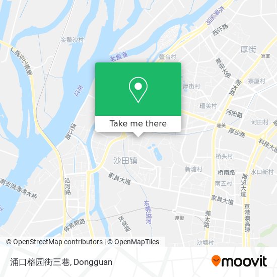 涌口榕园街三巷 map