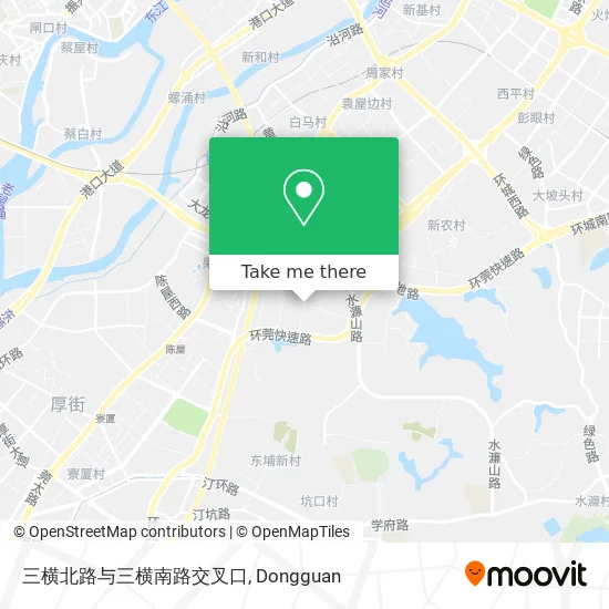 三横北路与三横南路交叉口 map
