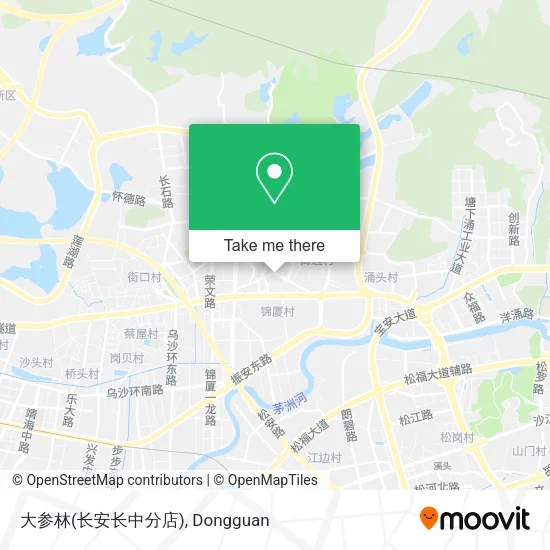 大参林(长安长中分店) map