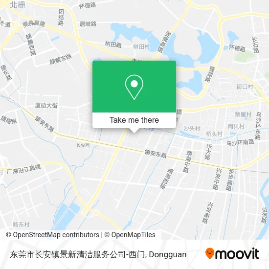 东莞市长安镇景新清洁服务公司-西门 map