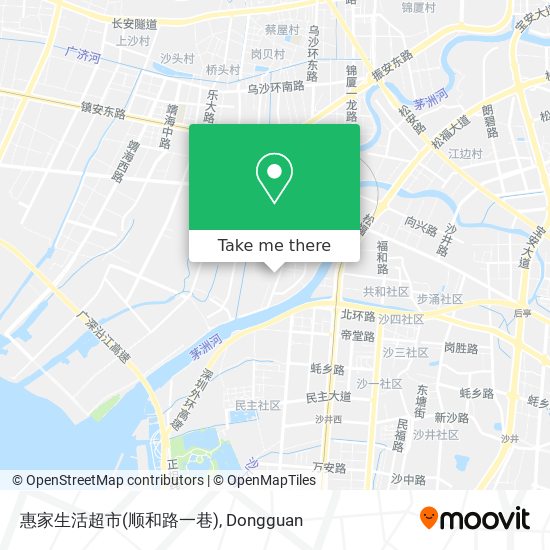 惠家生活超市(顺和路一巷) map