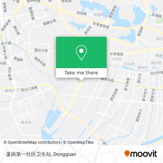 厦岗第一社区卫生站 map