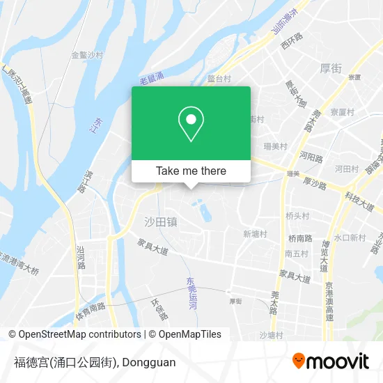 福德宫(涌口公园街) map