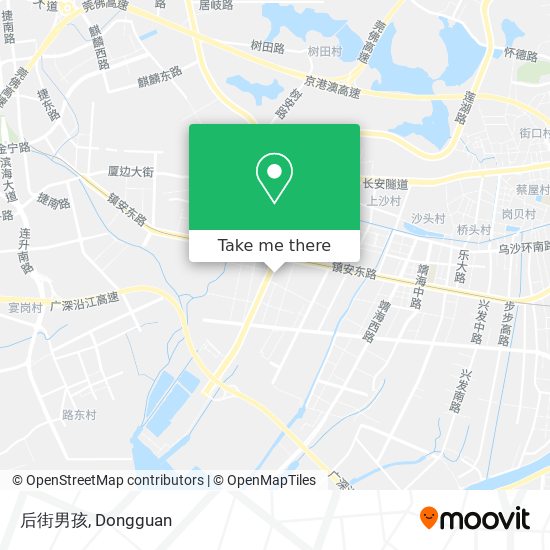后街男孩 map