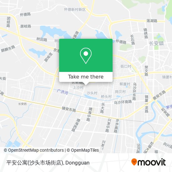平安公寓(沙头市场街店) map