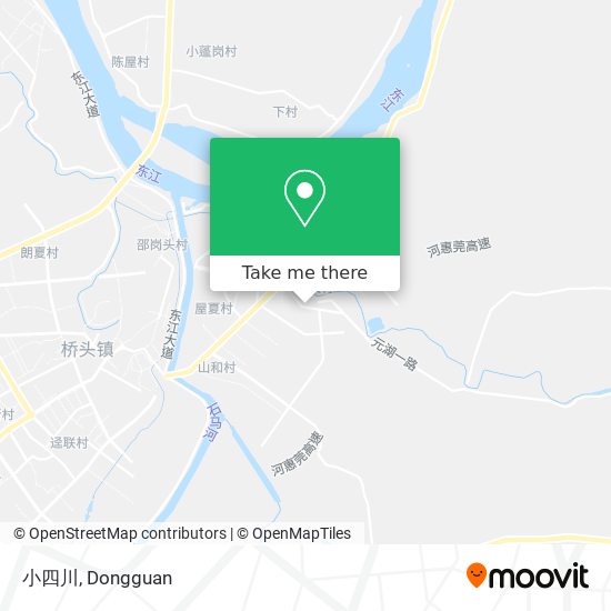 小四川 map