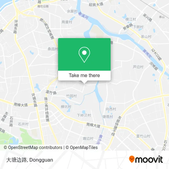大塘边路 map