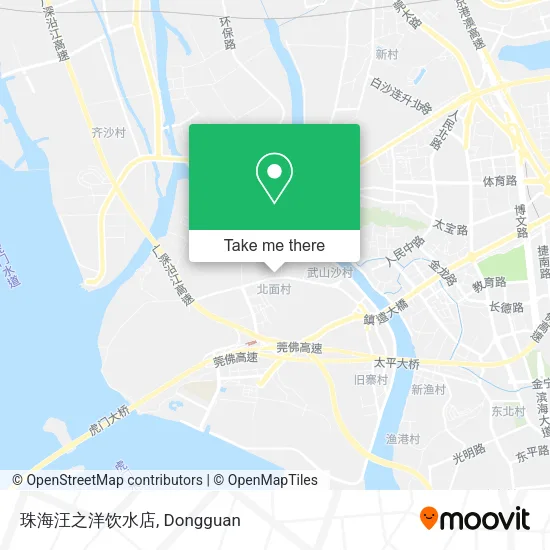 珠海汪之洋饮水店 map