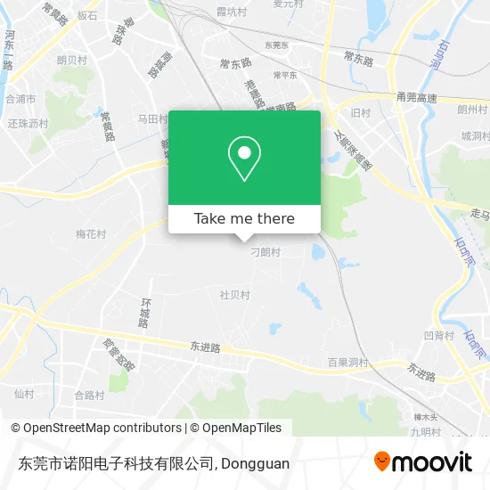 东莞市诺阳电子科技有限公司 map