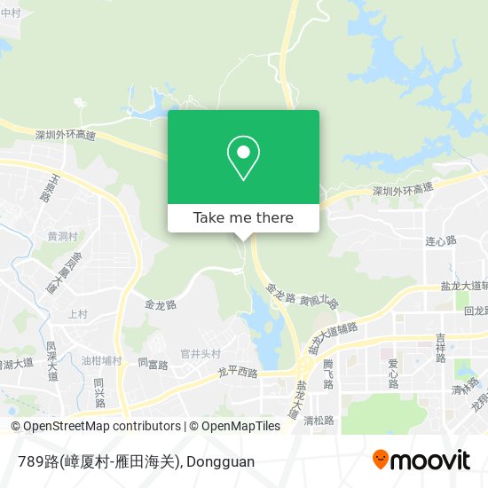 789路(嶂厦村-雁田海关) map