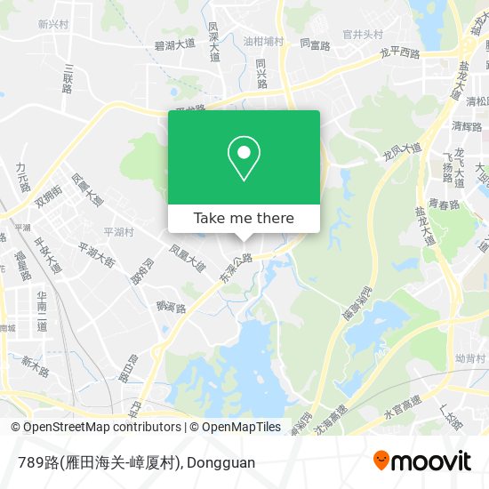 789路(雁田海关-嶂厦村) map