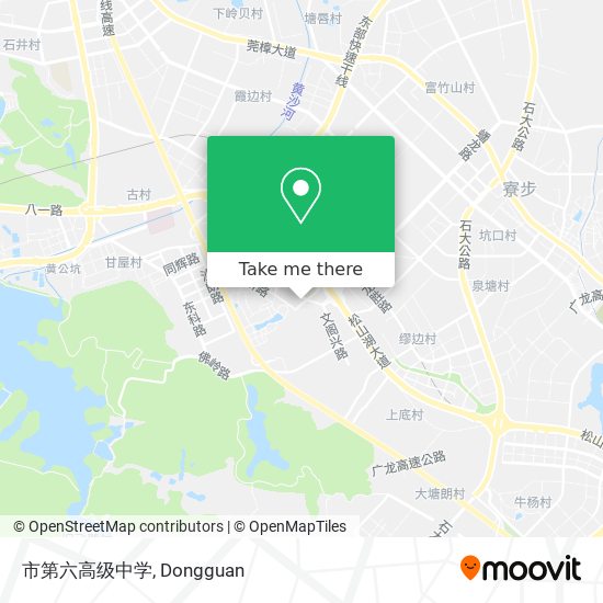 市第六高级中学 map