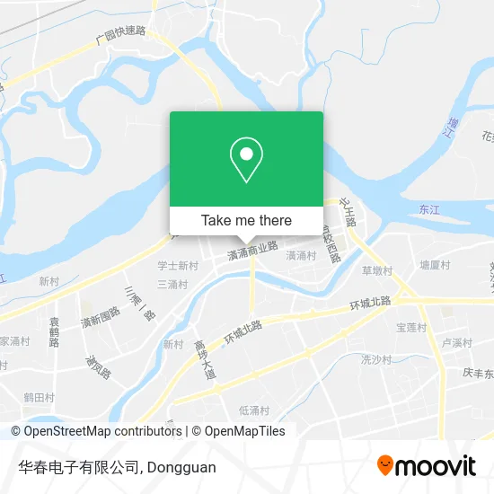 华春电子有限公司 map