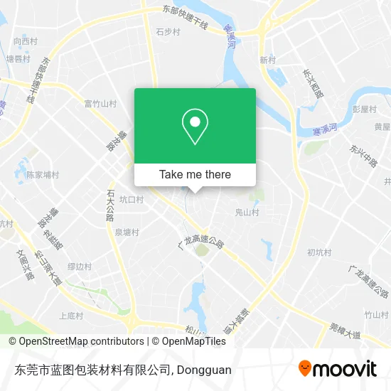 东莞市蓝图包装材料有限公司 map