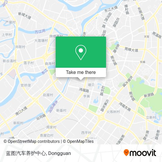 蓝图汽车养护中心 map