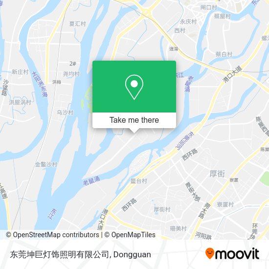 东莞坤巨灯饰照明有限公司 map