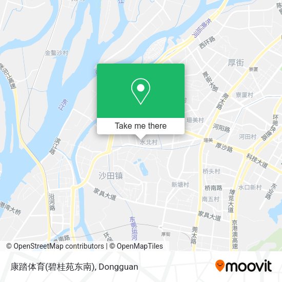 康踏体育(碧桂苑东南) map