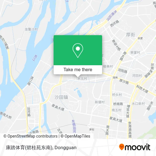 康踏体育(碧桂苑东南) map