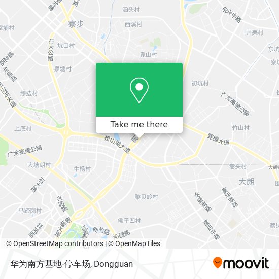 华为南方基地-停车场 map