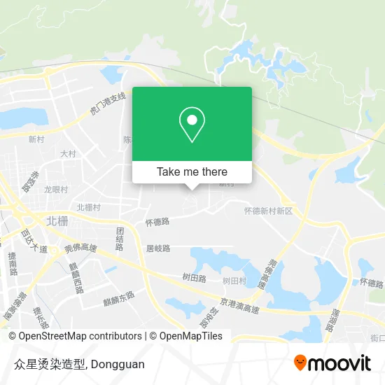 众星烫染造型 map
