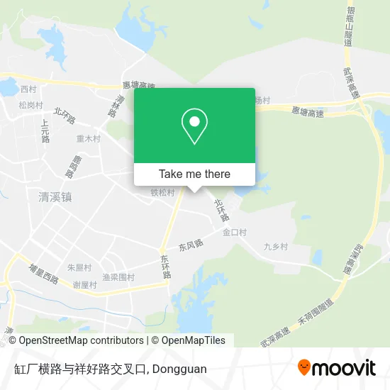 缸厂横路与祥好路交叉口 map