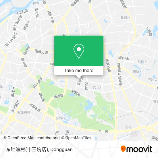 东胜渔村(十三碗店) map