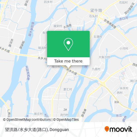 望洪路/水乡大道(路口) map