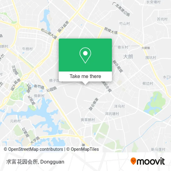 求富花园会所 map