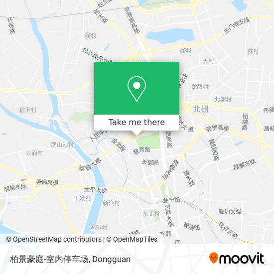 柏景豪庭-室内停车场 map