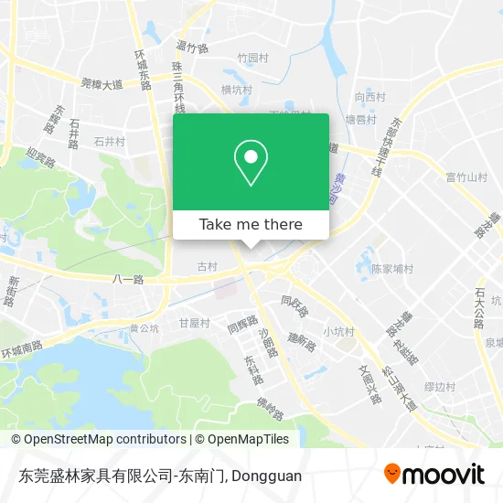 东莞盛林家具有限公司-东南门 map