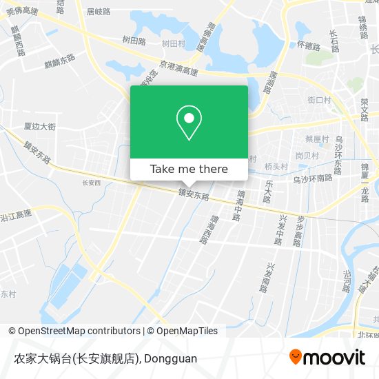 农家大锅台(长安旗舰店) map