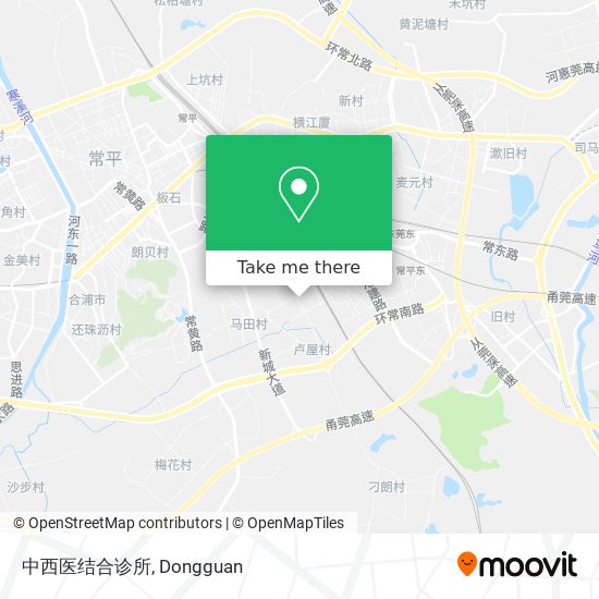 中西医结合诊所 map