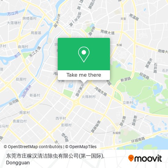 东莞市庄稼汉清洁除虫有限公司(第一国际) map