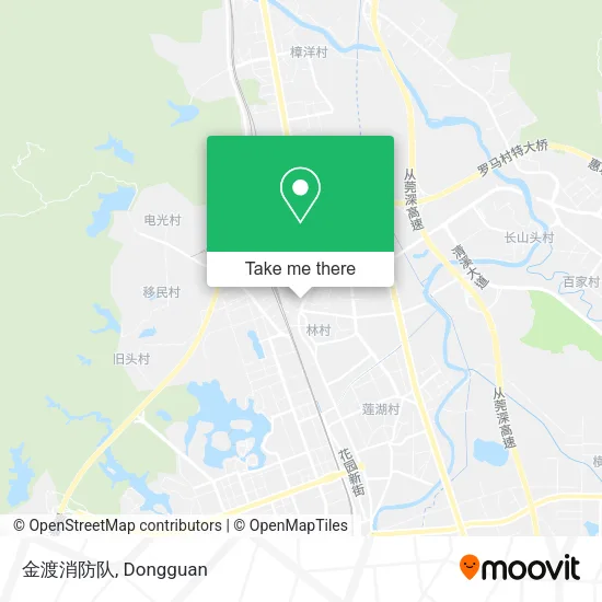 金渡消防队 map