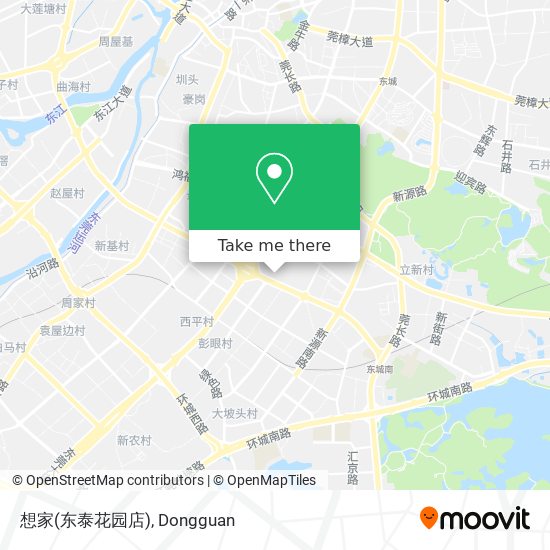 想家(东泰花园店) map