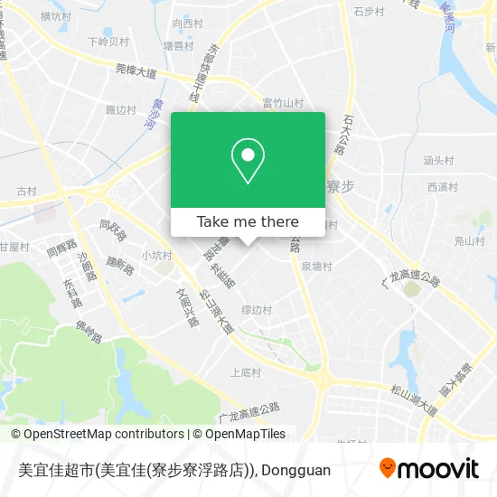 美宜佳超市(美宜佳(寮步寮浮路店)) map
