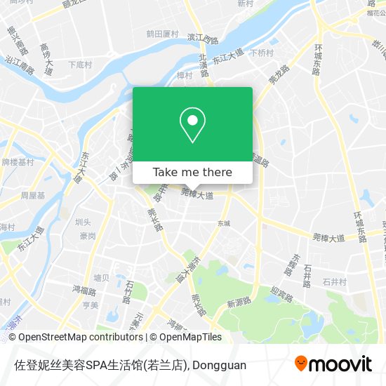 佐登妮丝美容SPA生活馆(若兰店) map