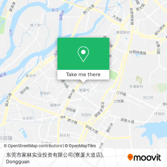 东莞市家林实业投资有限公司(寮厦大道店) map
