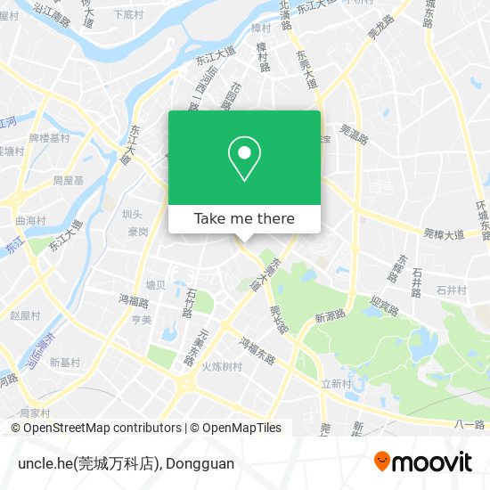 uncle.he(莞城万科店) map