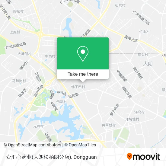 众汇心药业(大朗松柏朗分店) map