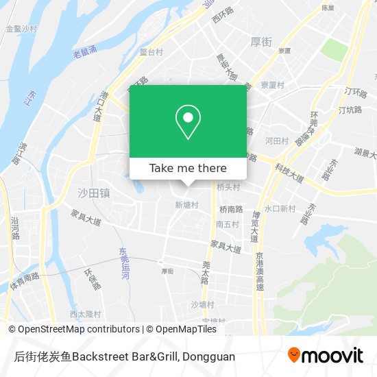 后街佬炭鱼Backstreet Bar&Grill map
