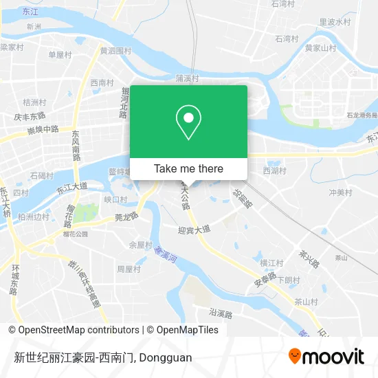 新世纪丽江豪园-西南门 map